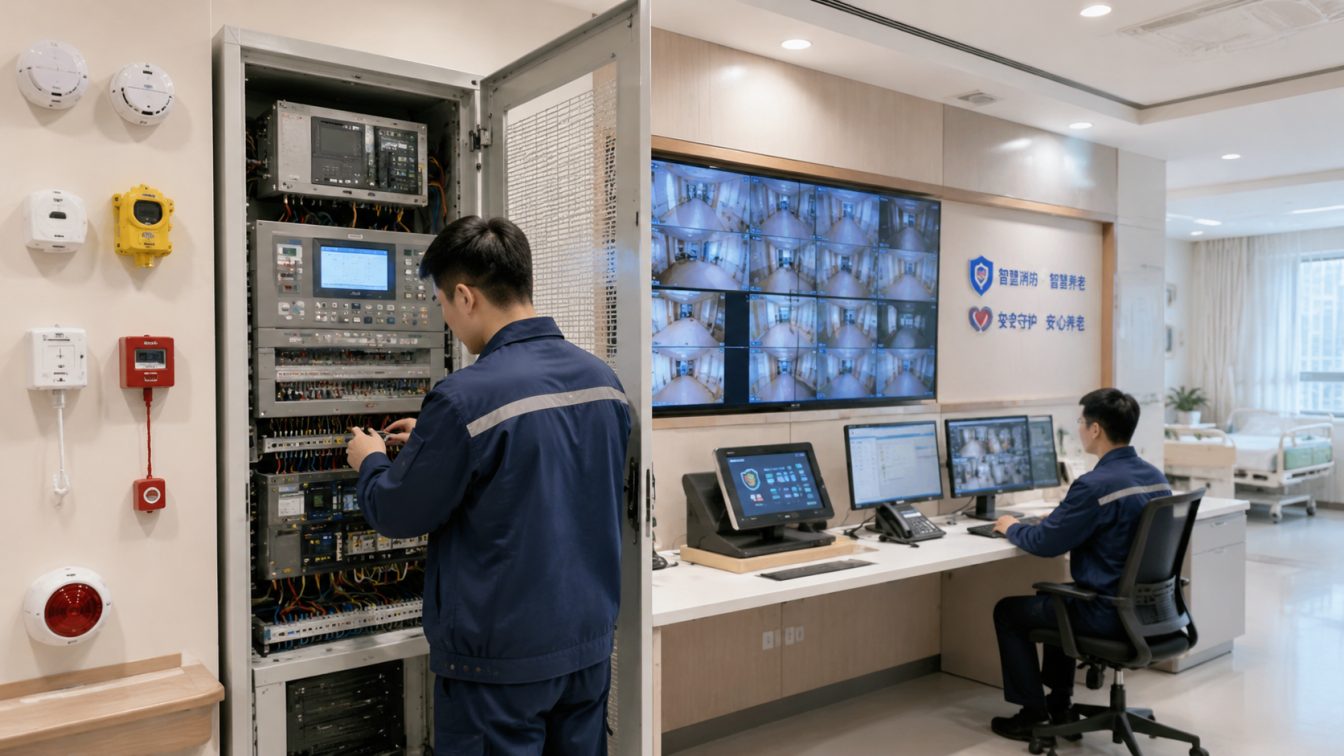 赤坎区为养老消防安防提供联动方案
